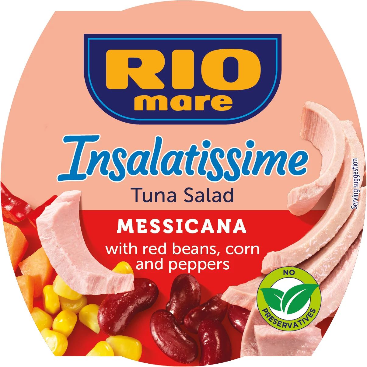 Rio Mare Insalatissime Messicana zöldséges készétel tonhallal 160 g