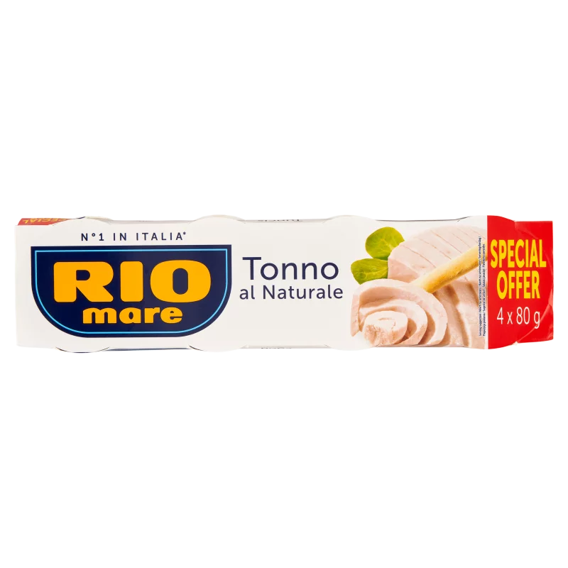 Rio Mare tonhal natúr lében 4 x 80 g