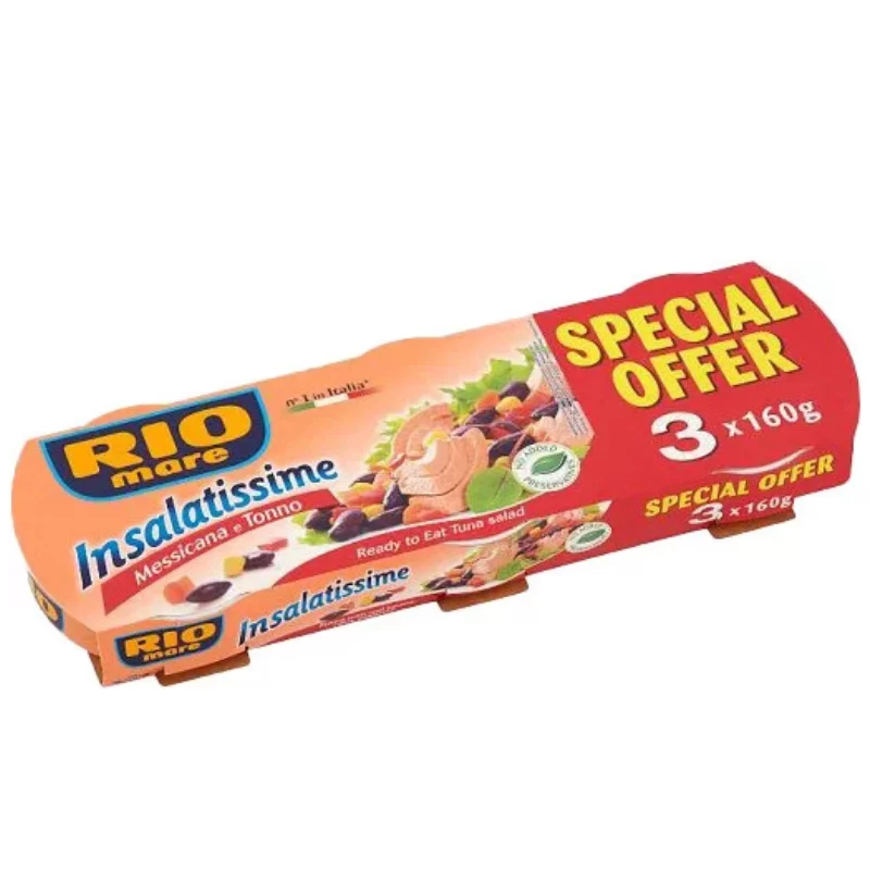Rio Mare Insalatissime tonhalsaláta 3x160g mexikói