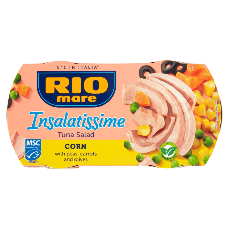Rio Mare Insalatissime zöldséges készétel tonhallal 2 x 160 g