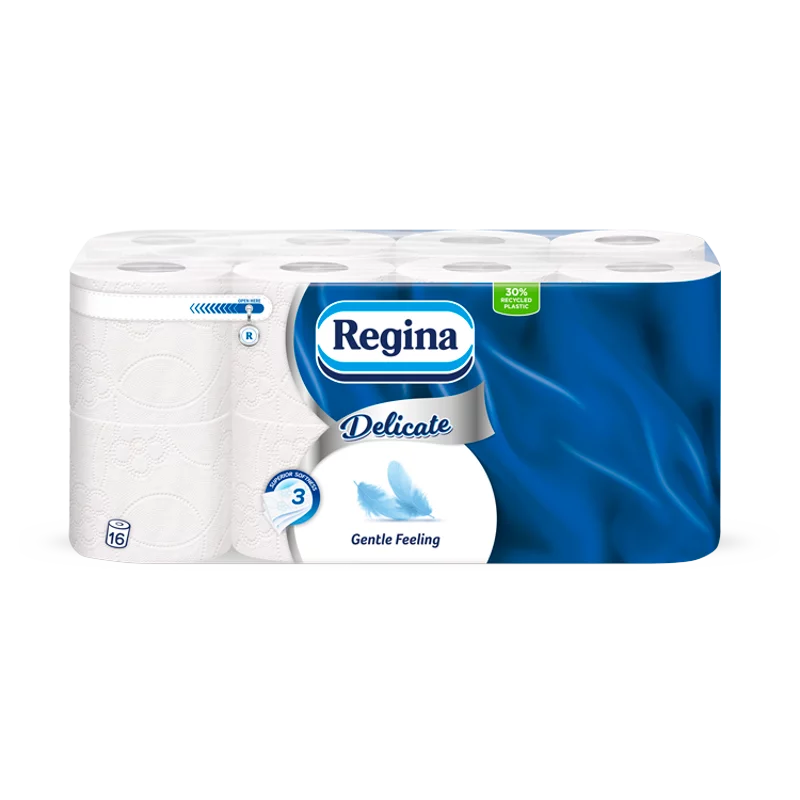 Regina Delicate Gentle Feeling toalettpapír 3 rétegű 16 tekercs