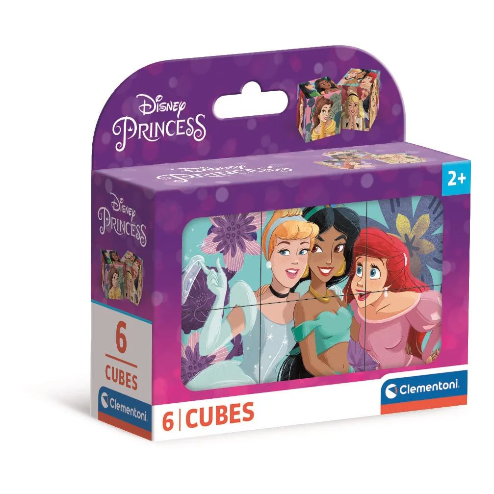 Clementoni mesekocka 6db-os Disney hercegnők 
