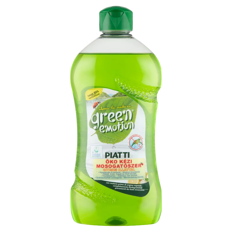 Green emotion öko kézi mosogatószer citrom illattal 500 ml