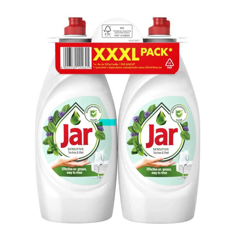 Jar mosogató 2x850ml Tea Tree&Mint Duo
