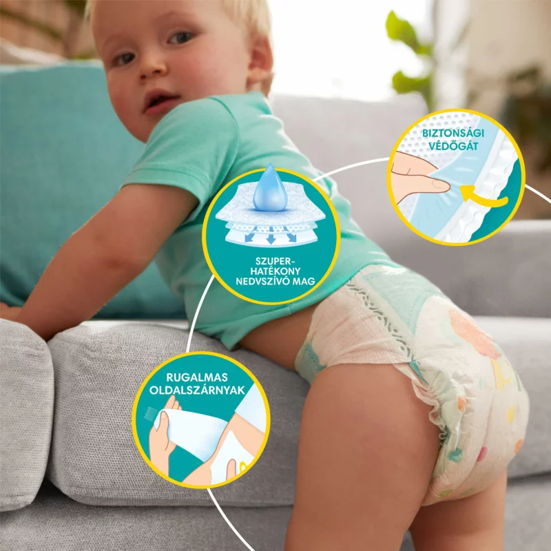Pampers Active Baby 5, 50 Db Pelenka, 11kg-16kg