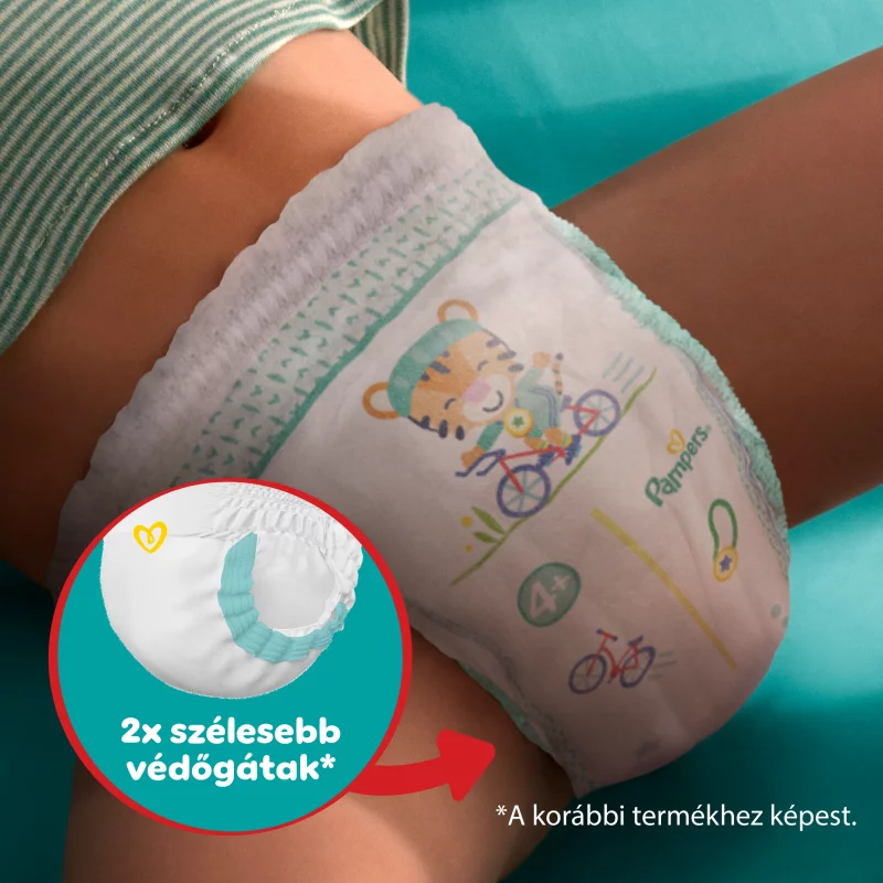 Pampers Active Baby Bugyipelenka, Méret 7, 38 Bugyipelenka, 15kg+
