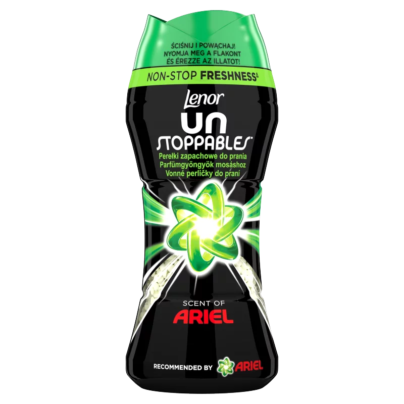 Lenor Unstoppables Parfümgyöngyök Mosáshoz Ariel Illattal, 210g