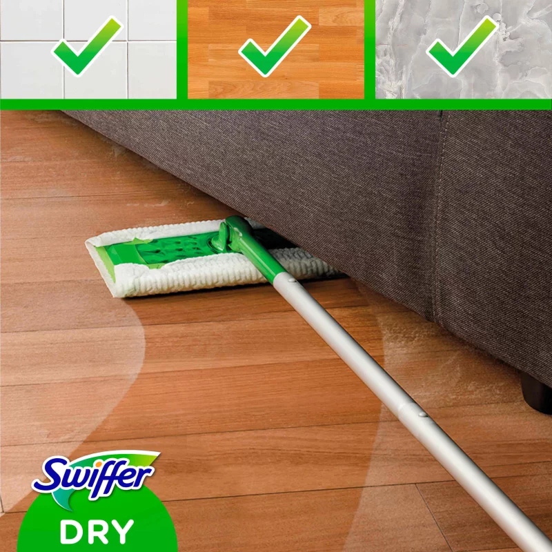 Swiffer Sweeper Száraz Padlótörlő Utántöltő, 18 db, Összegyűjti És Magába Zárja A Port