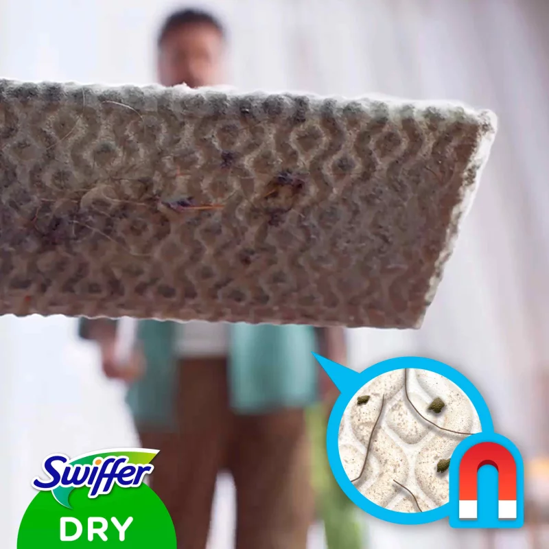 Swiffer Sweeper Száraz Padlótörlő Utántöltő, 18 db, Összegyűjti És Magába Zárja A Port