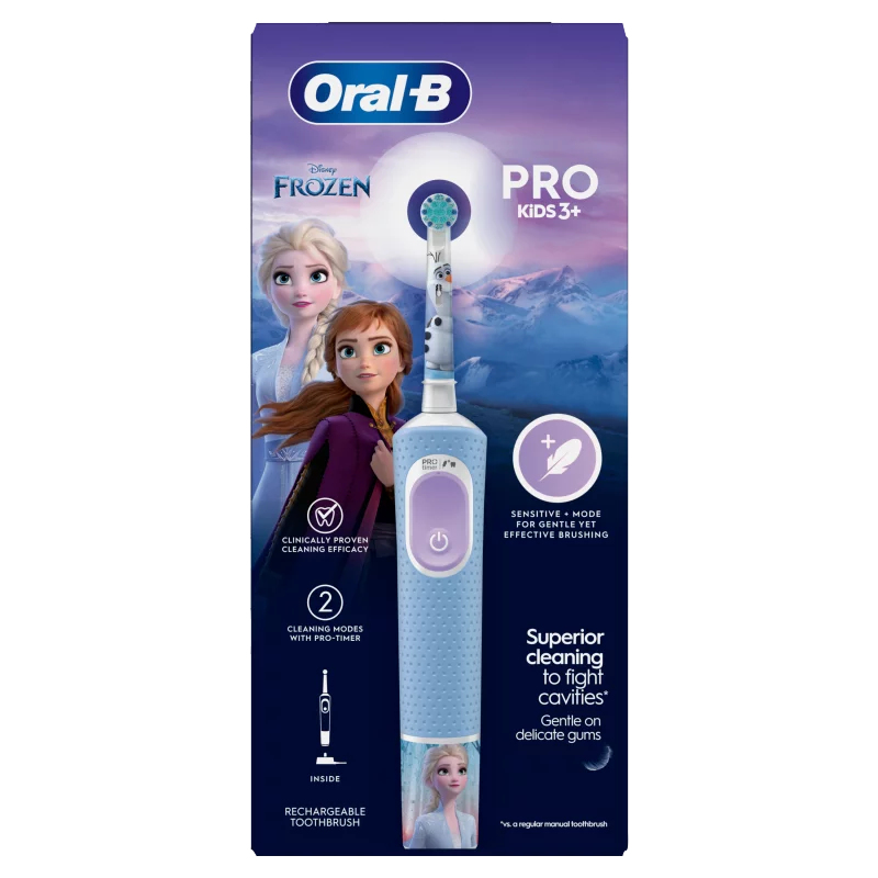 Oral-B Pro Kids Jégvarázs Elektromos Fogkefe Braun Tervezéssel