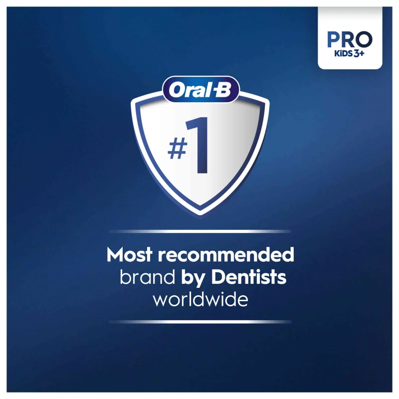 Oral-B Pro Kids Jégvarázs Elektromos Fogkefe Braun Tervezéssel