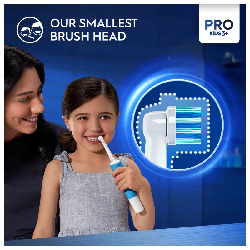 Oral-B Pro Kids Fogkefefej Pókember Figurákkal, 4 db