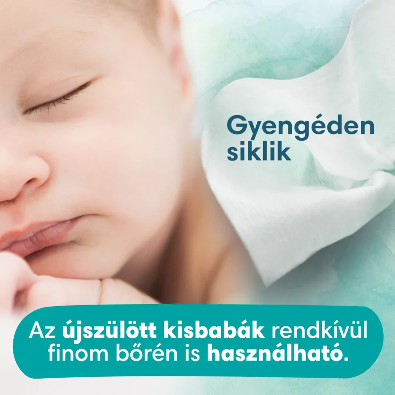 Pampers Harmonie New Baby Nedves Törlőkendő, 4 csomag = 184 db Törlőkendő