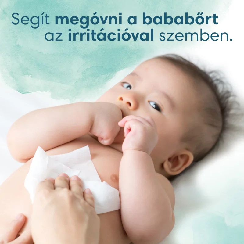 Pampers Harmonie New Baby Nedves Törlőkendő, 4 csomag = 184 db Törlőkendő