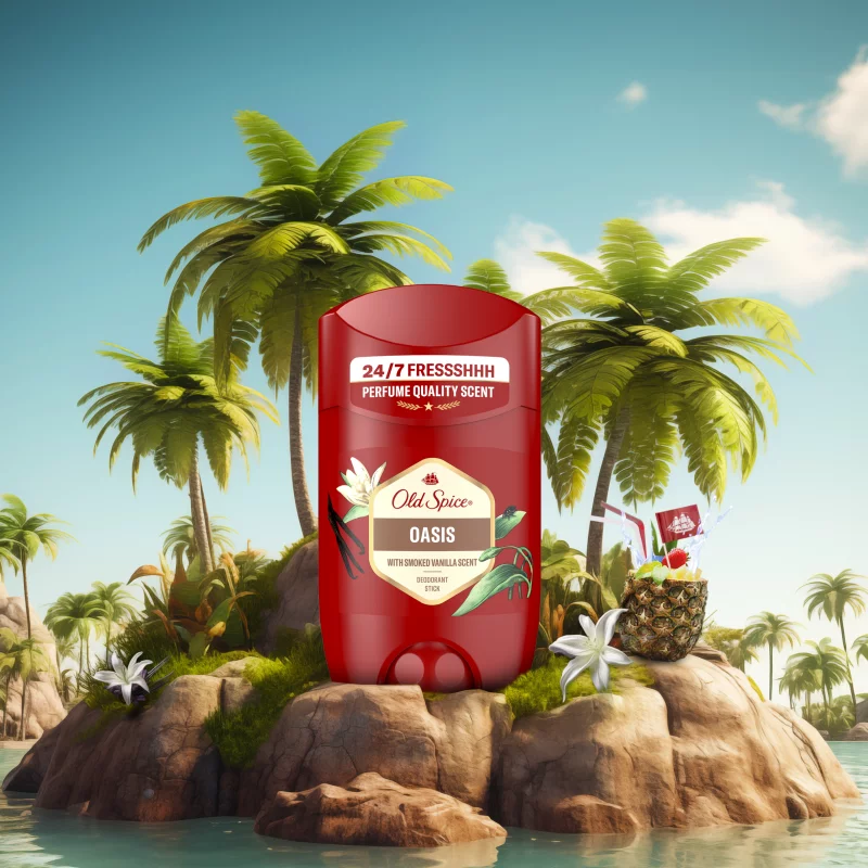 Old Spice Oasis Férfi Stift Dezodor, 50 ml