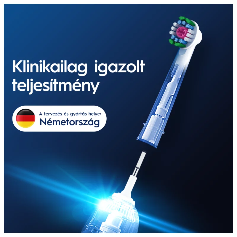 Oral-B Pro 3D White Fogkefefejek, 4 db