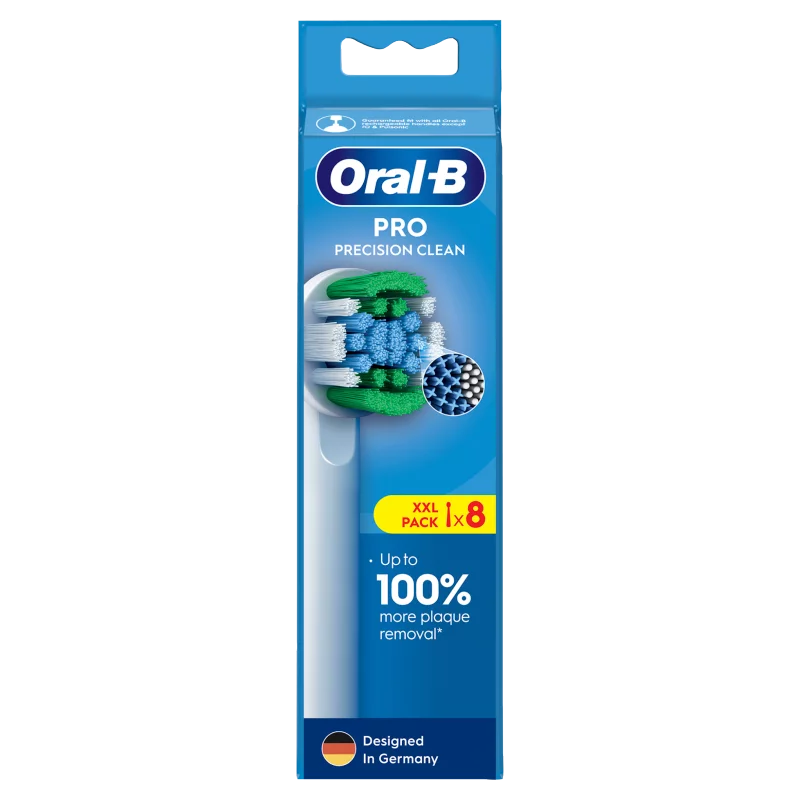 Oral-B Pro Precision Clean Fogkefefejek, 8 db