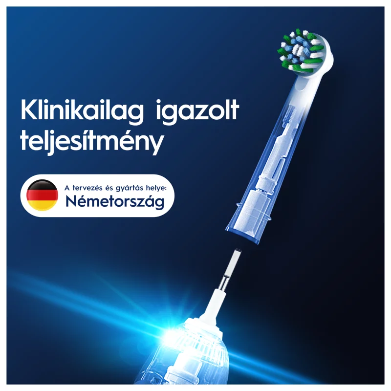 Oral-B Pro Cross Action Fogkefefejek, 8 db