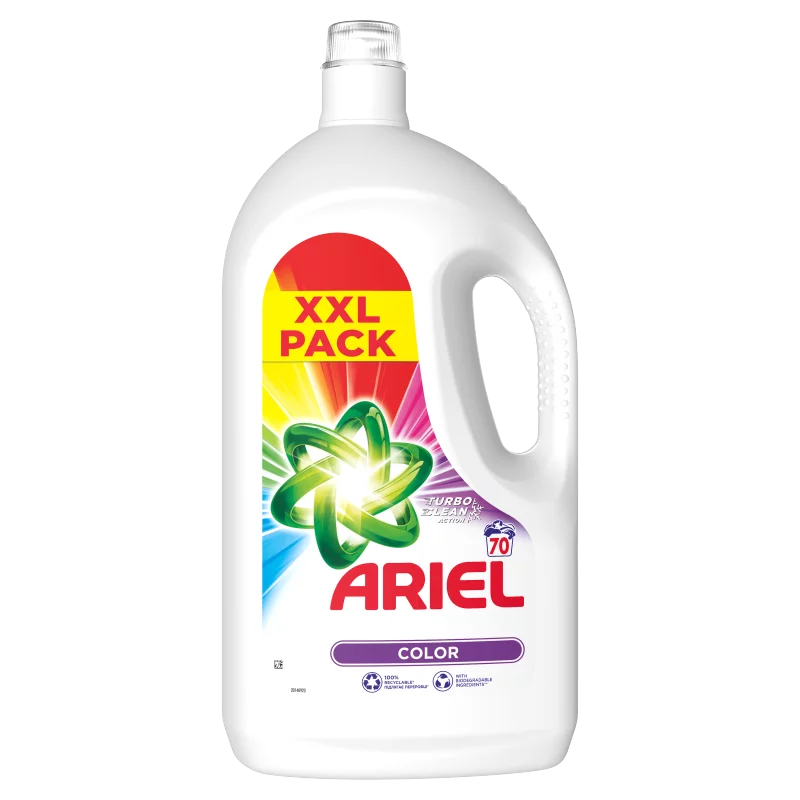 Ariel Folyékony Mosószer 3.5l, 70 Mosáshoz, Color Clean & Fresh