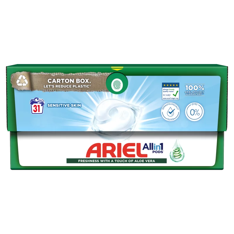 Ariel All-in-1 PODS Folyékony Mosószerkapszulák 31 Mosáshoz