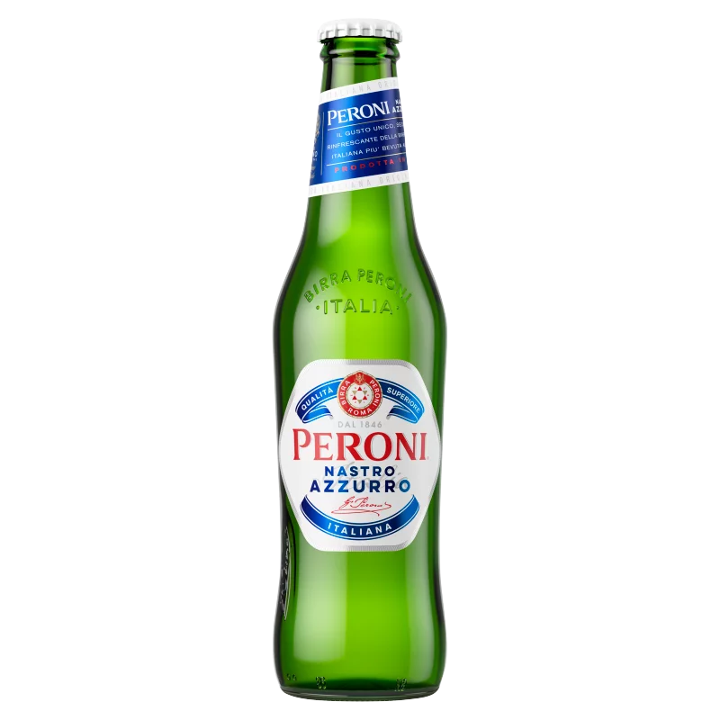 Peroni Nastro Azzurro minőségi világos sör 5% 0,33 l
