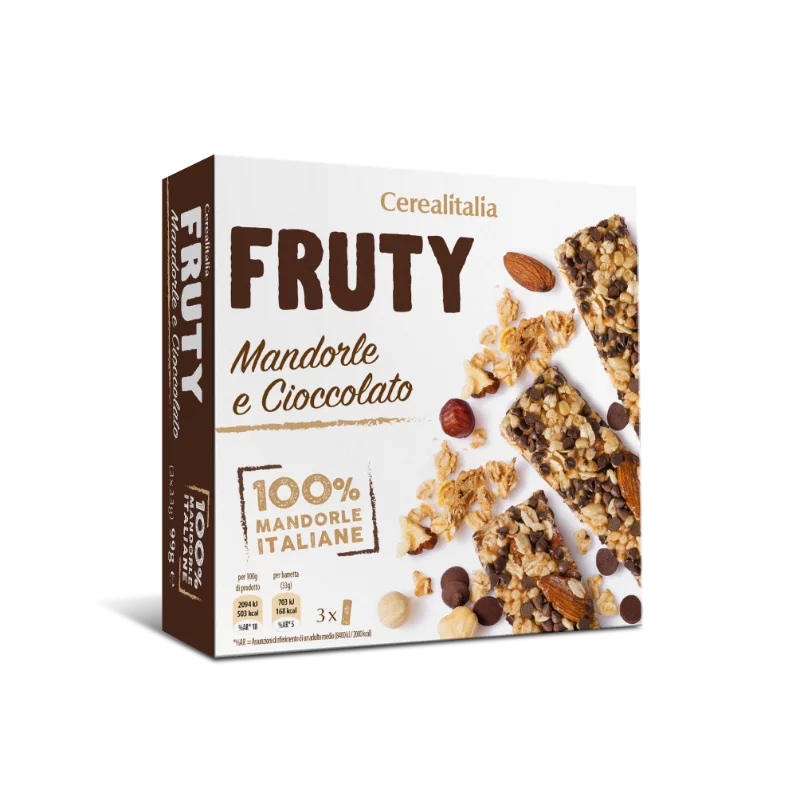 Cerealitalia müzliszelet 99g mandula-földimogyoró-csokoládé