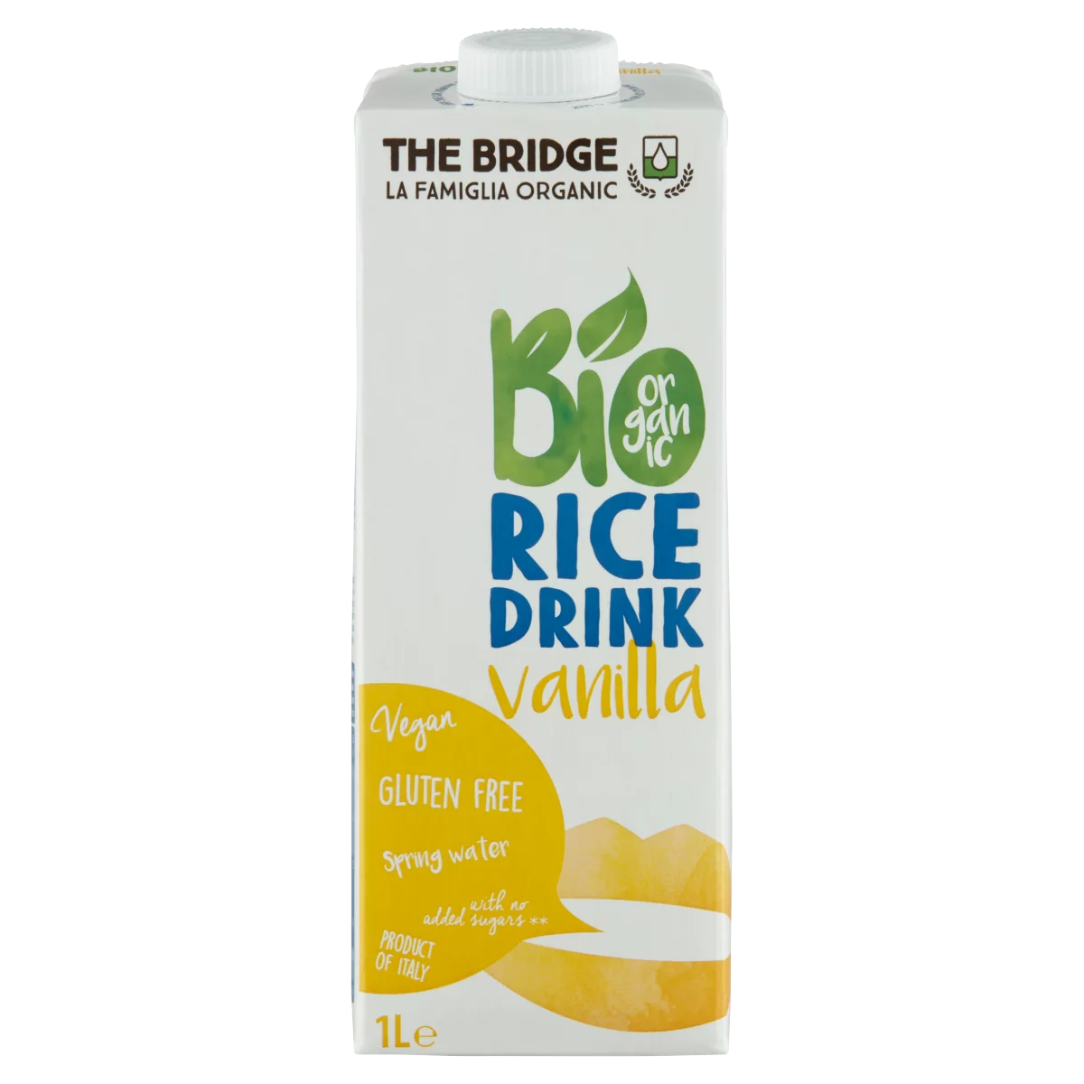 The Bridge UHT BIO gluténmentes vaníliás rizsital 1 l