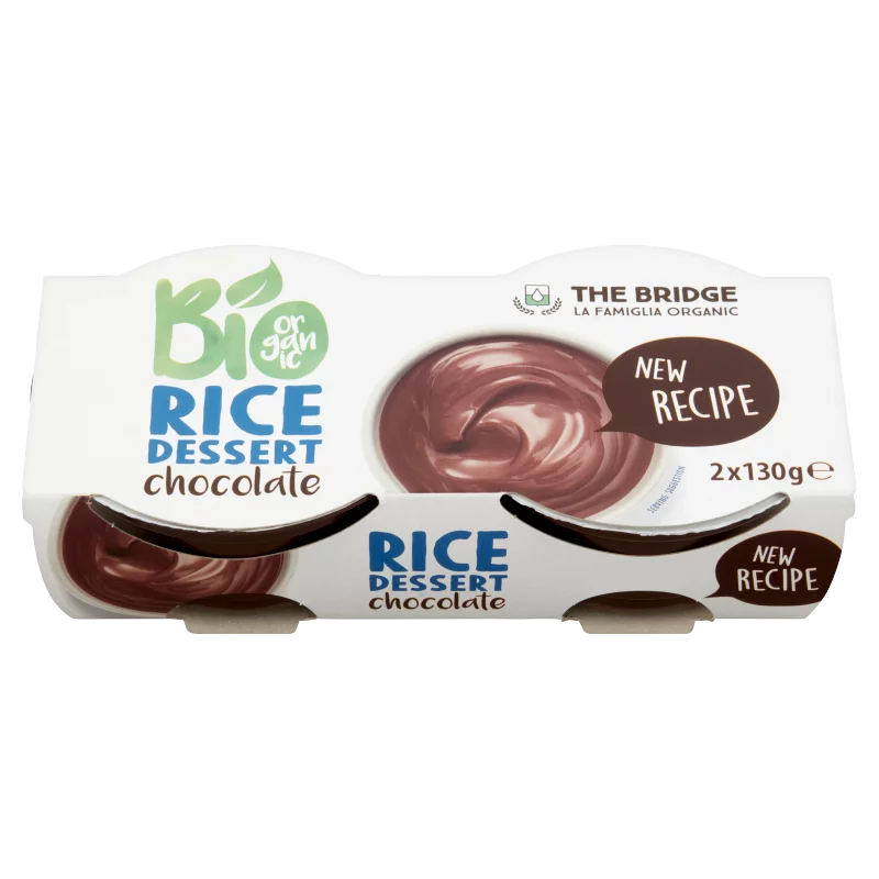 The Bridge bio csokoládés rizs desszert 2 x 130 g