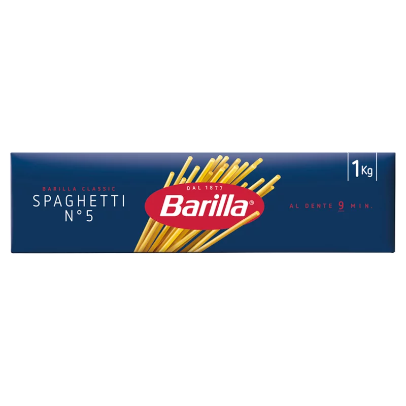 Barilla Spaghetti szálas durum száraztészta 1000 g