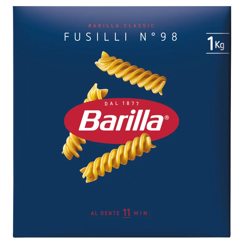 Barilla Fusilli apró durum száraztészta 1 kg