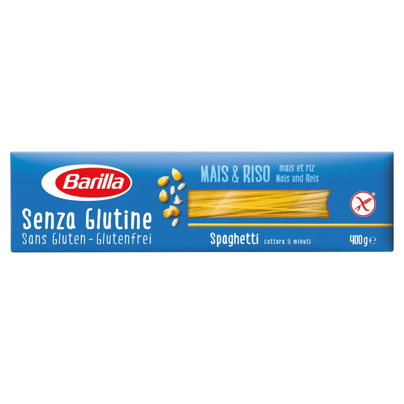 Barilla Spaghetti gluténmentes szálas száraztészta 400 g