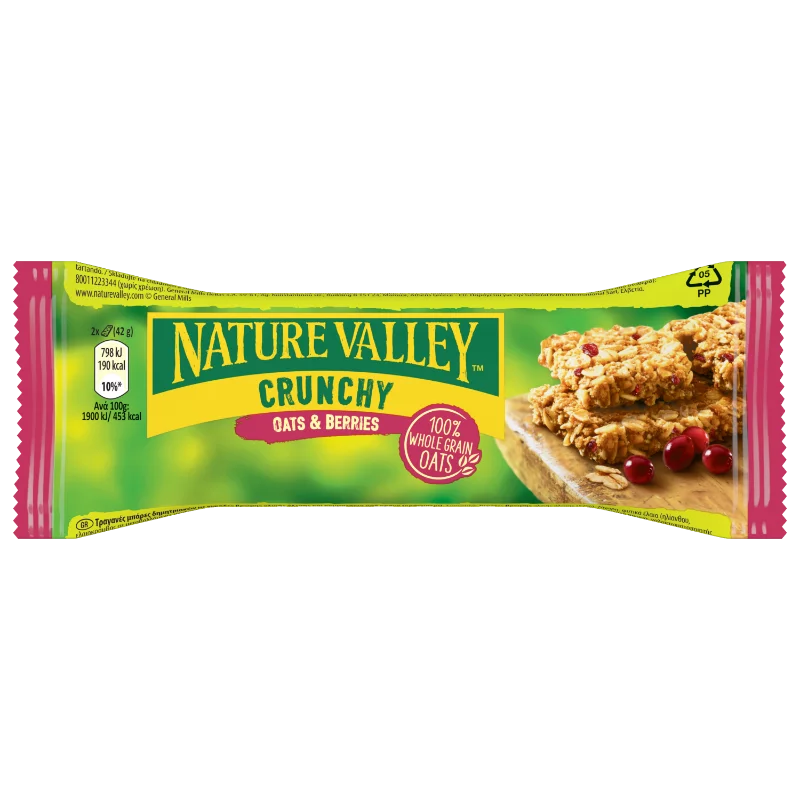 Nature Valley zabszelet 42g bogyós gyümölcsökkel