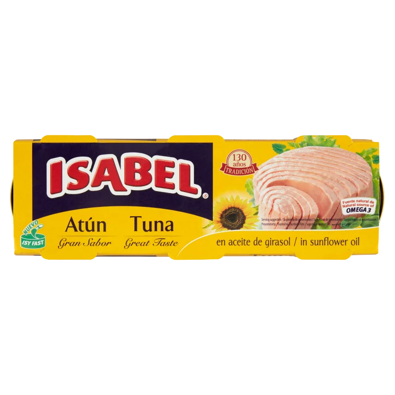 Isabel tonhal napraforgó-étolajban 3 x 80 g (240 g)