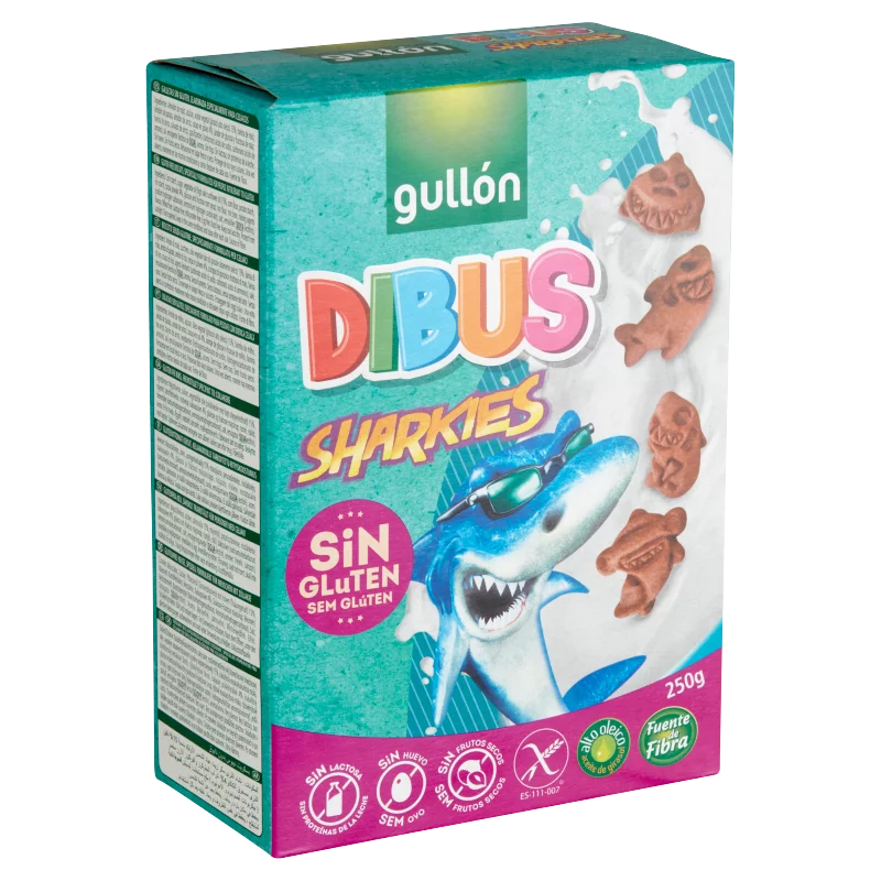 Gullón Dibus gluténmentes reggelizőkeksz 250 g