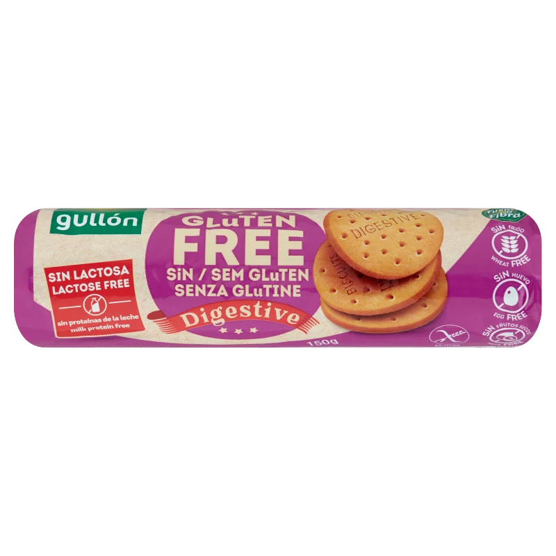 Gullón gluténmentes keksz 150 g