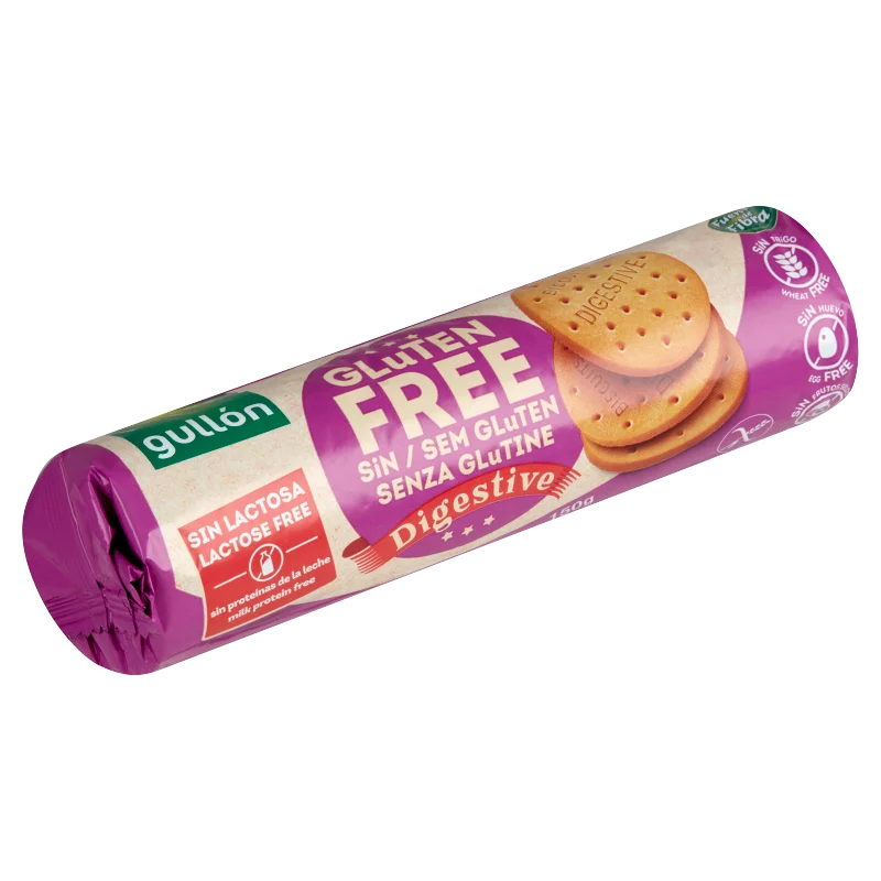 Gullón gluténmentes keksz 150 g