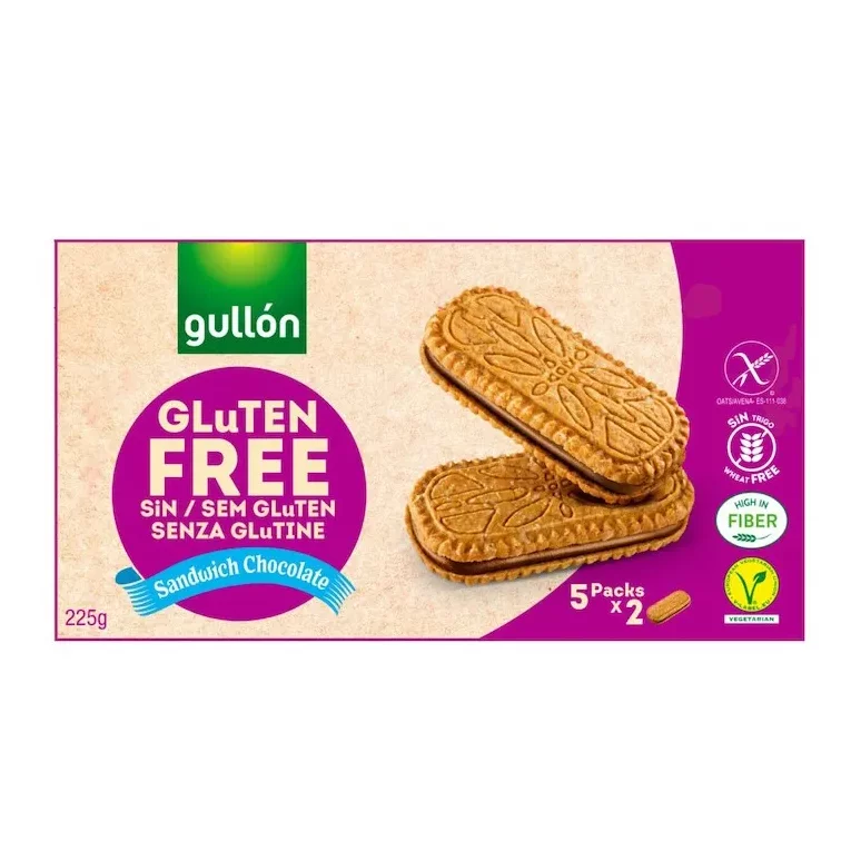 Gullon szendvicskeksz 225g gluténmentes