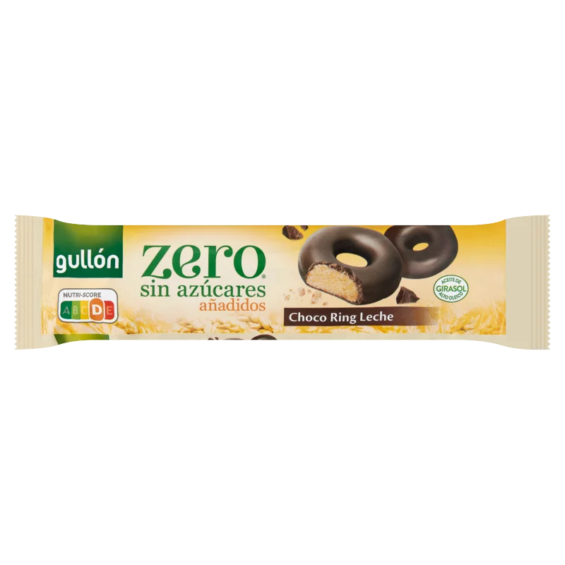 Gullón tejcsokoládéval bevont keksz édesítőszerrel 128 g