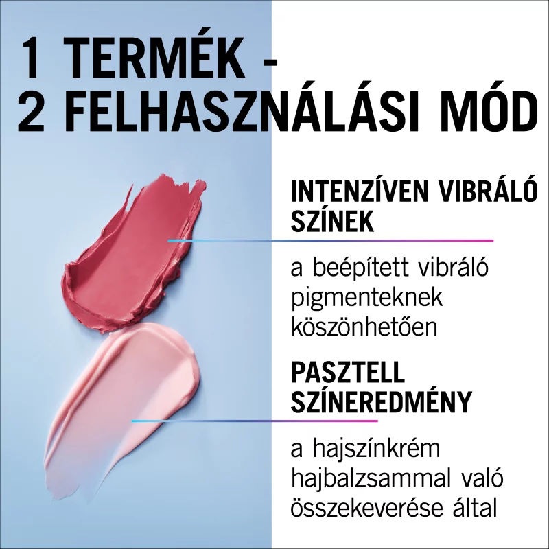 Schwarzkopf Live 12-15 hajmosásig tartó hajszínező 025 Füstös rózsa
