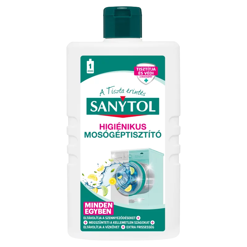 Sanytol higiénikus mosógéptisztító 250 ml