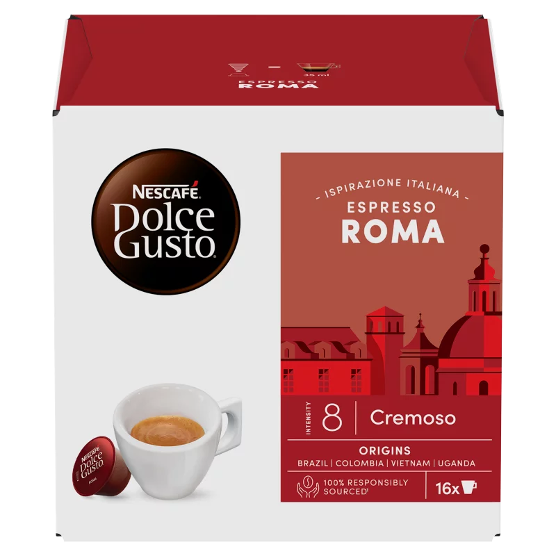 NESCAFÉ Dolce Gusto Espresso Roma kávékapszula 16 x 6,2 g (99,2 g)