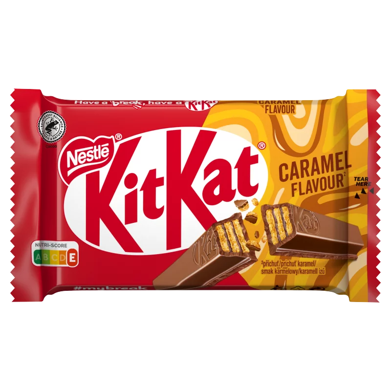 KitKat ropogós ostya karamellízű tejcsokoládéban 41,5 g 