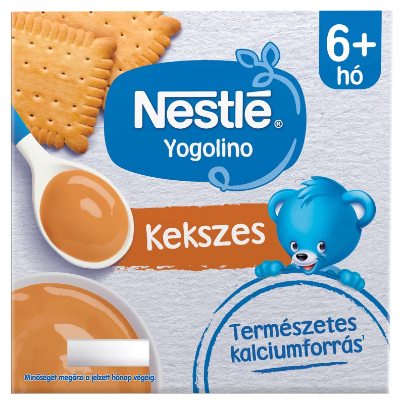 Nestlé Yogolino kekszes babapuding 6-36 hónapos korig 4 x 100 g (400 g)
