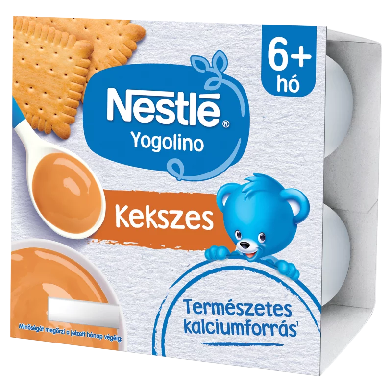 Nestlé Yogolino kekszes babapuding 6-36 hónapos korig 4 x 100 g (400 g)
