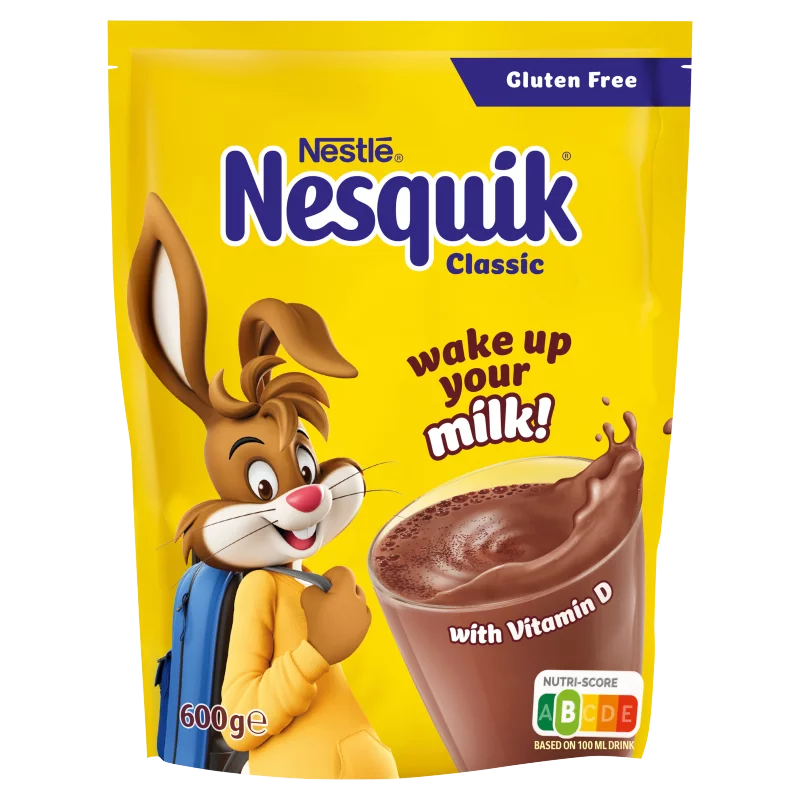 Nesquik instant cukrozott kakaóitalpor vitaminokkal 600 g