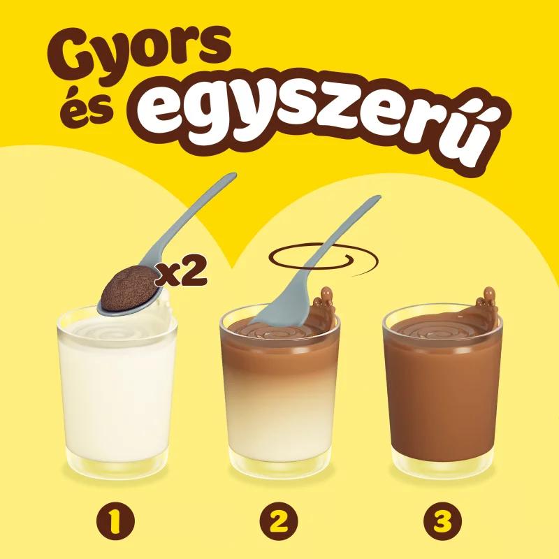 Nesquik instant cukrozott kakaóitalpor vitaminokkal 600 g