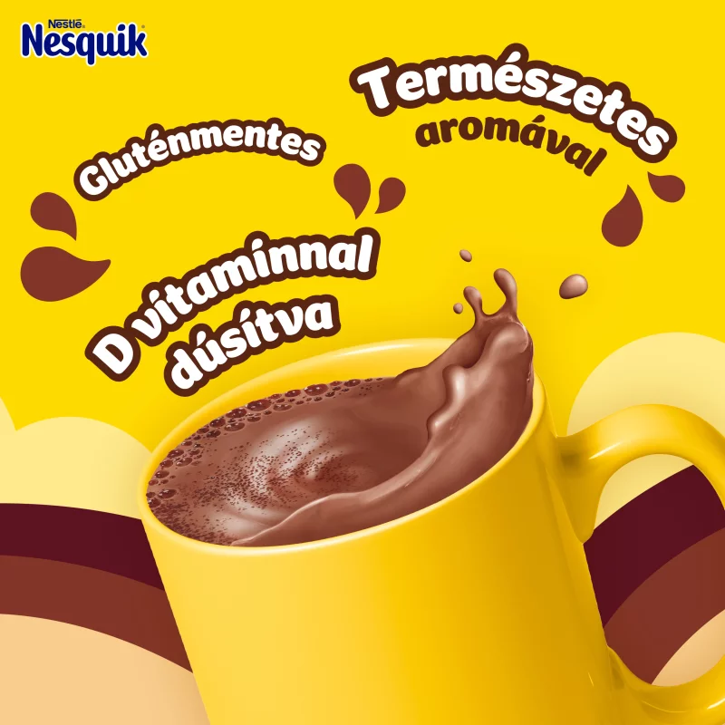 Nesquik instant cukrozott kakaóitalpor vitaminokkal 600 g