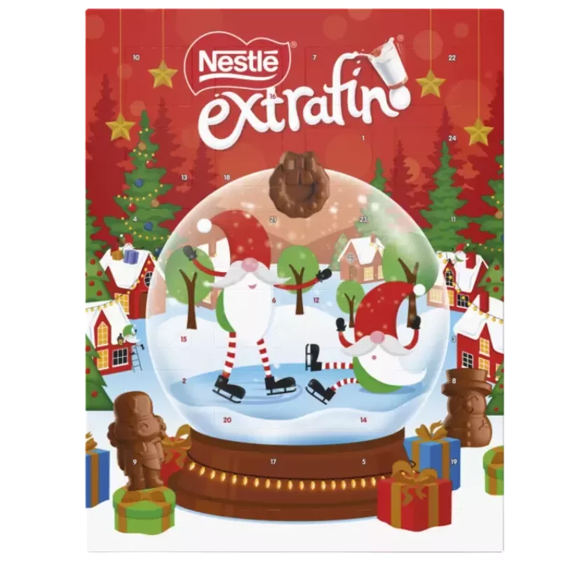 Nestlé Extrafino adventi kalendárium 85g tejcsokoládé