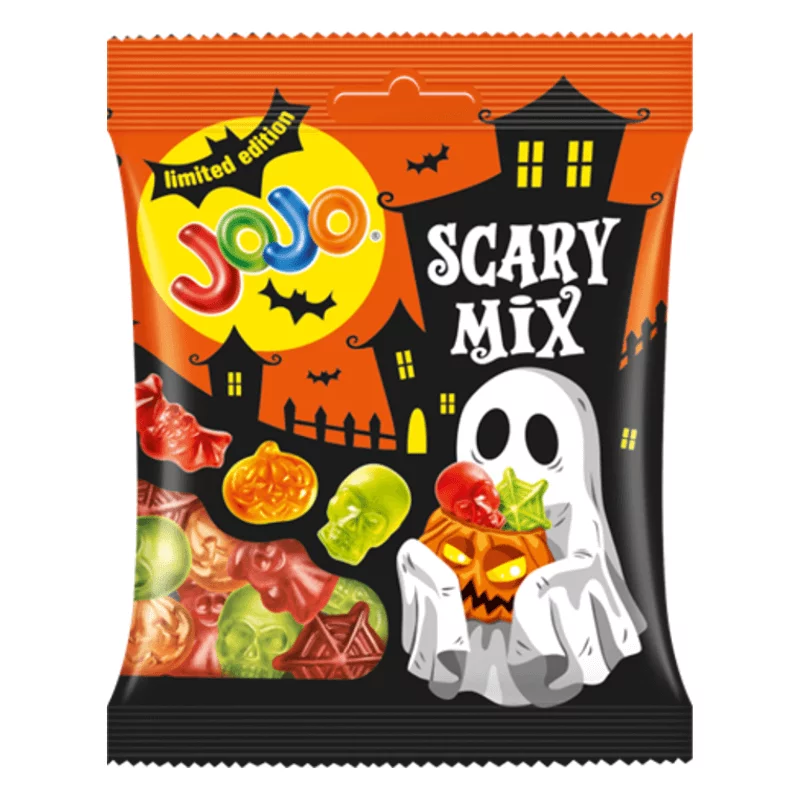 JOJO gumicukor 80g Scary Mix