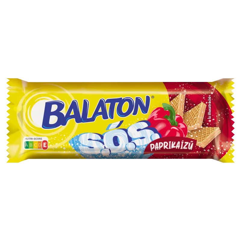 Balaton S.Ó.S. paprikaízű krémmel töltött ostya 56 g 